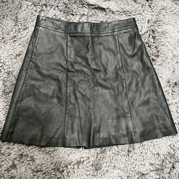 ALLSAINTS leather skirt, size 6 - Picture 1 of 8